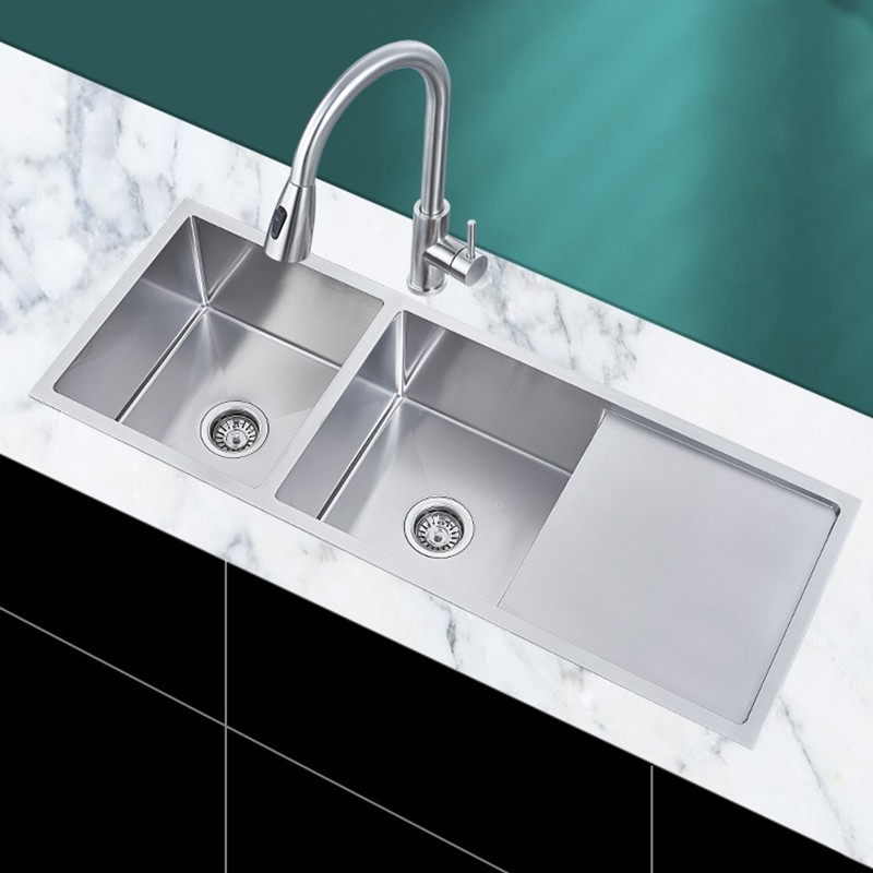 10048 Double Bowl Sink for Shower Room