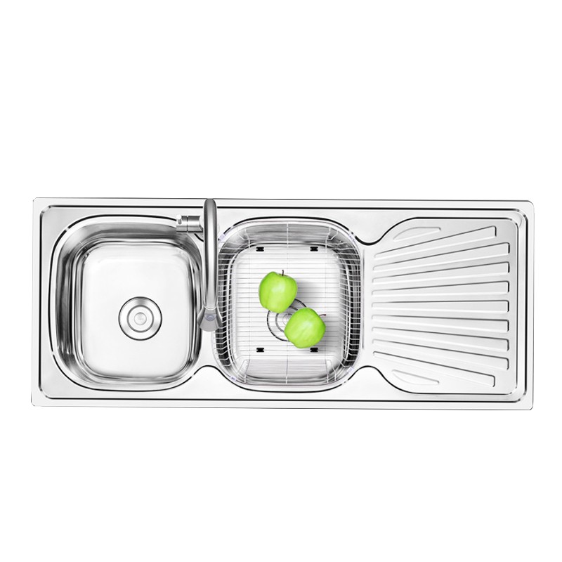 12050 Double Bowl Kitchen Sink 