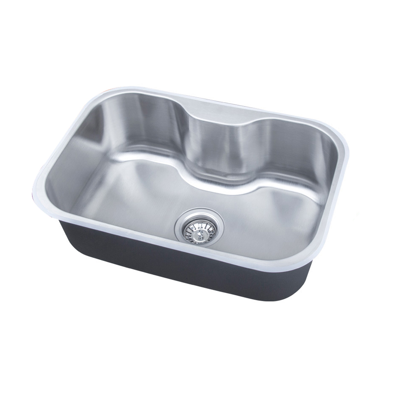 6242 Undercounter Basin 304 Stainless Steel Integrated Stretch Kitchen Sink