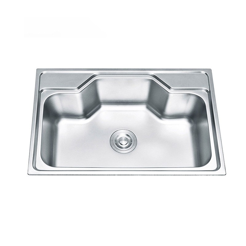 6845S Sliver Brushed Kitchen sink