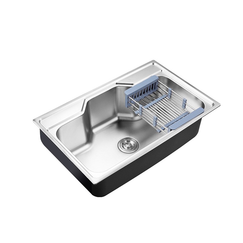 6845S Sliver Brushed Kitchen sink