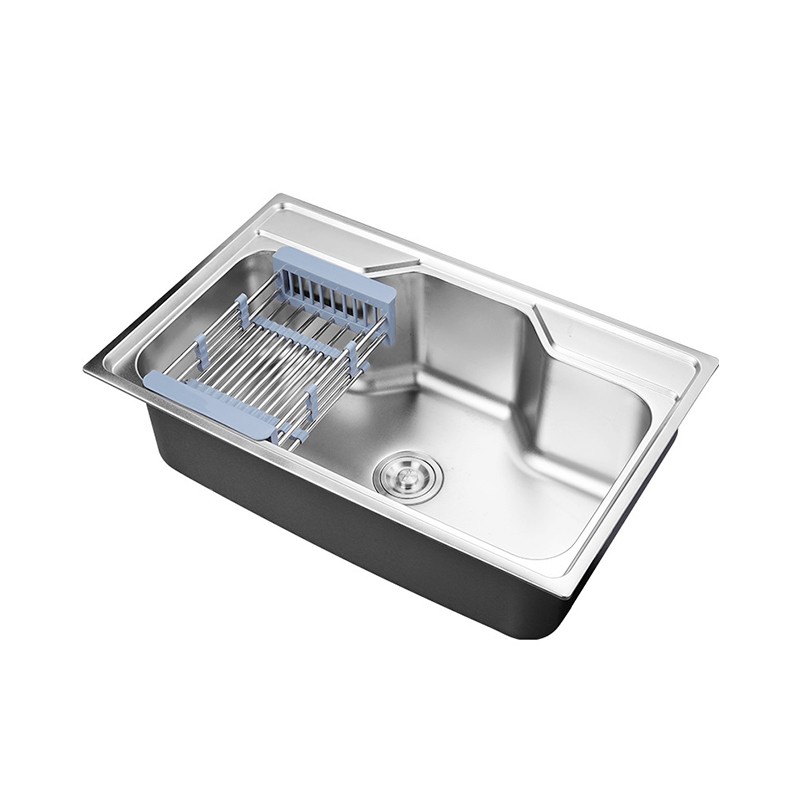 6845S Sliver Brushed Kitchen sink