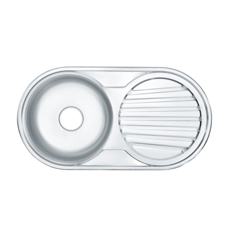 8143S Round Single Bowl Sink