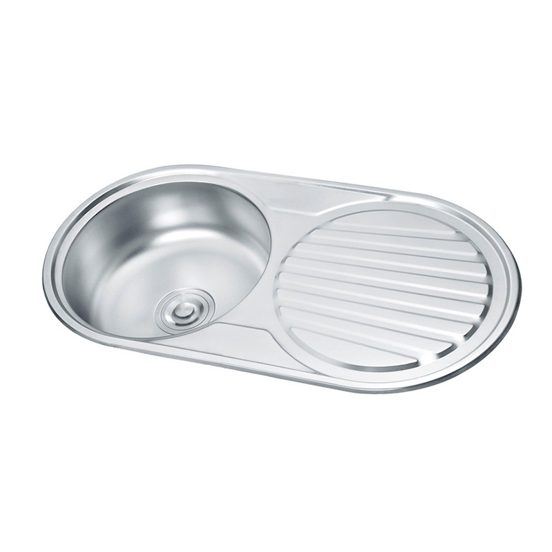 8143S Round Single Bowl Sink