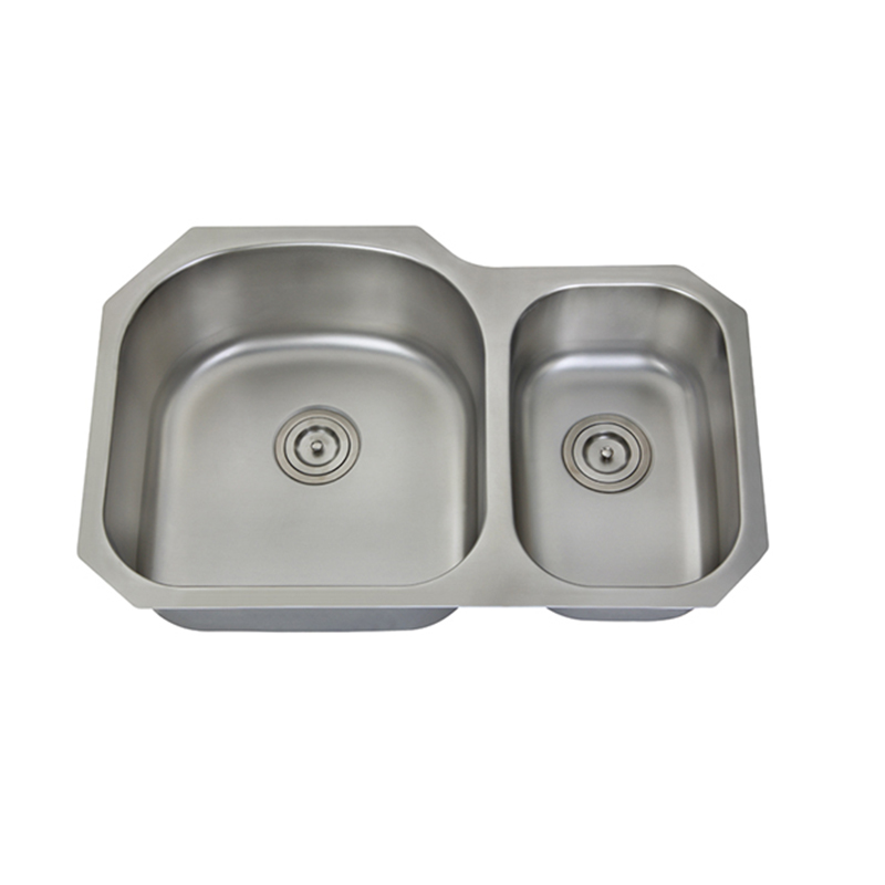 9653 Superior Quality Wholesale Washing Bowl SS304 Stainless Steel Double Kitchen Stainless Sinks