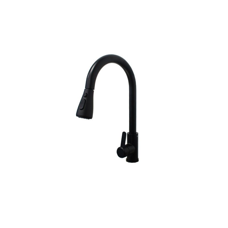 Black Pull Down Kitchen Faucet