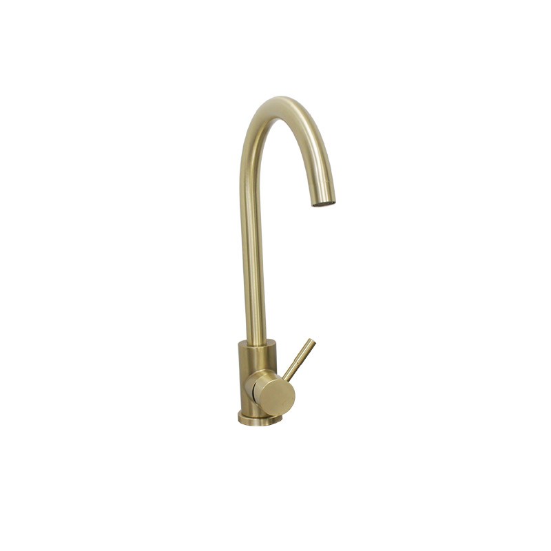 Gold Brushed Water Mixer Tap