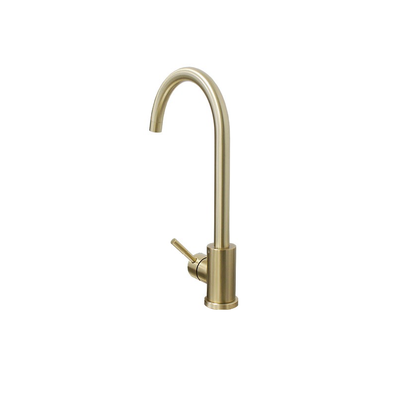 Gold Brushed Water Mixer Tap