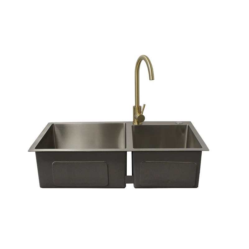 Gold Brushed Water Mixer Tap